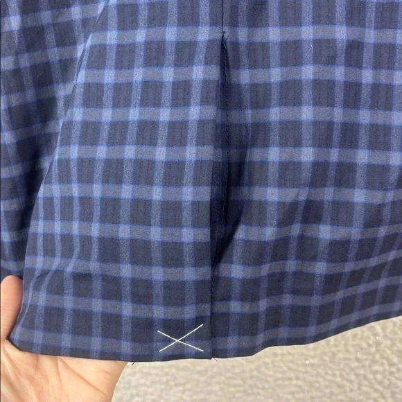 NWT Ben Sherman Mens Navy Blue Plaid Blazer Sport Coat Size 44R - Picture 12 of 16